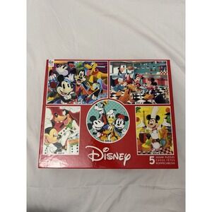 Disney Mickey & Friends Ceaco Jigsaw Puzzles 5 Pack Assorted 300 500 750 pc